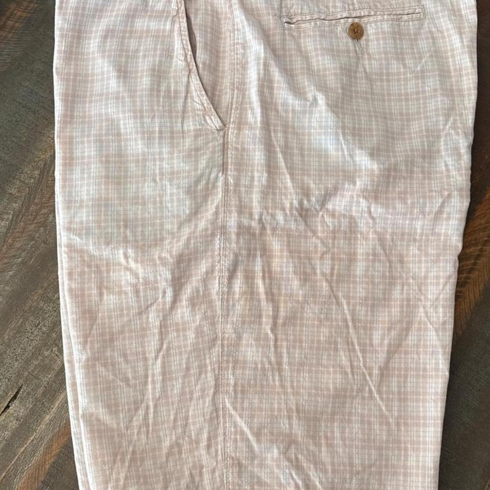J Crew Pink Check Sz 36 Shorts